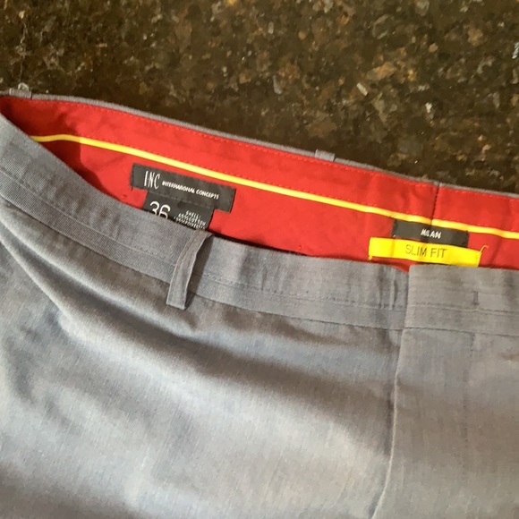 INC Slim Fit Pant - Picture 2 of 3